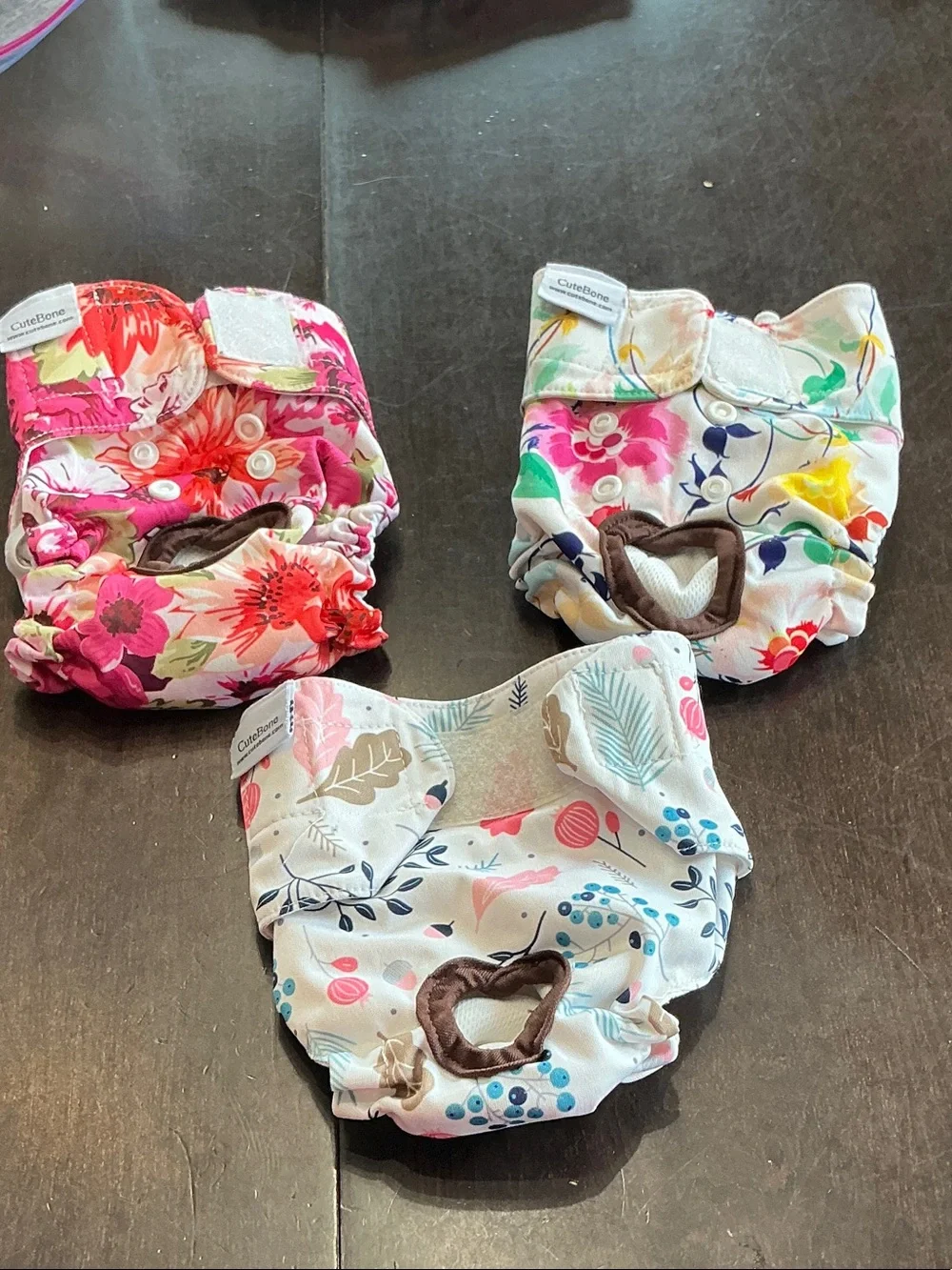 Floral Reusable Dog Housebreaking Diaper - Never used.